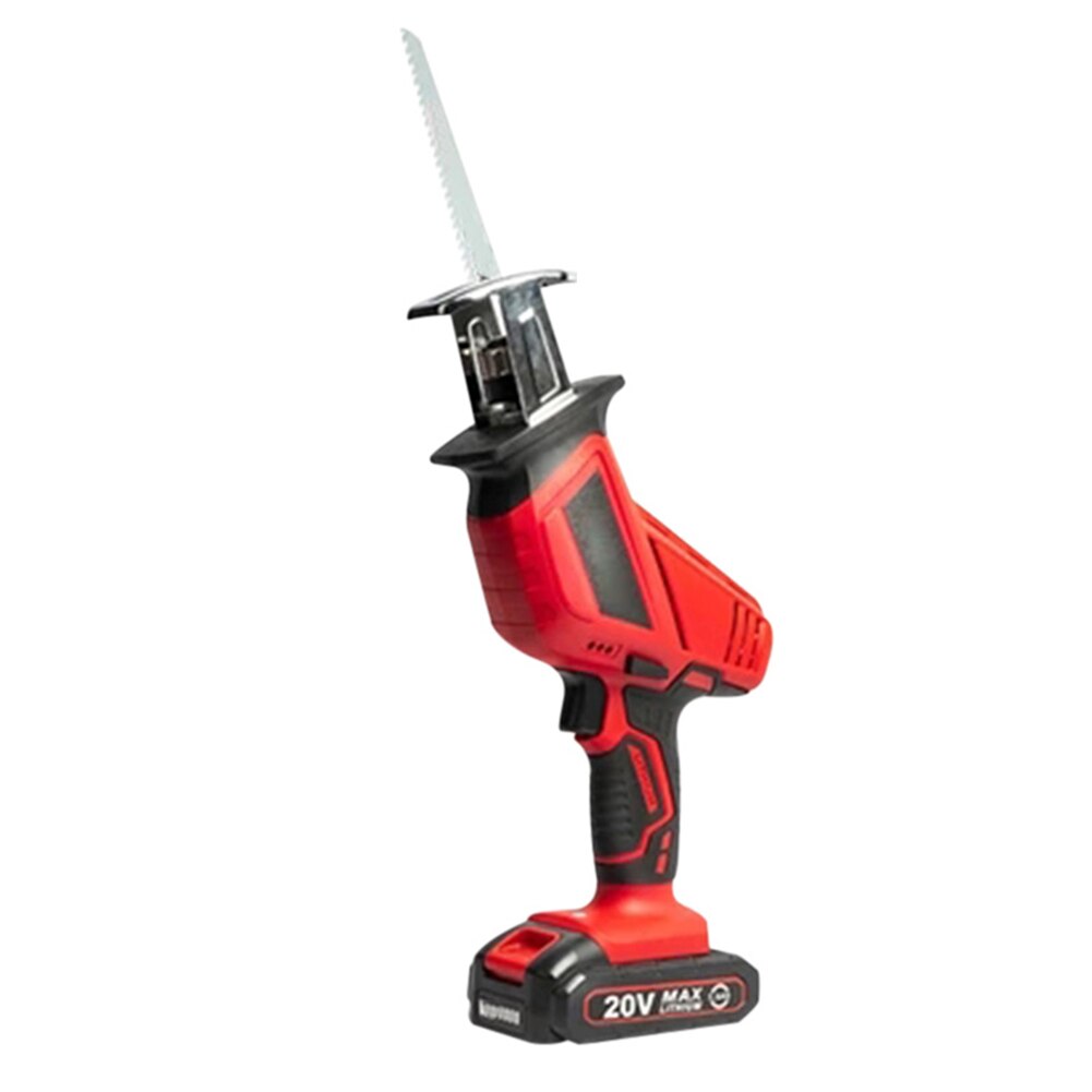 Reciprocating Saw Multifunction Portable Rechargeable Electric Saw for Woodworking Metal Ceramic Plastic E2S