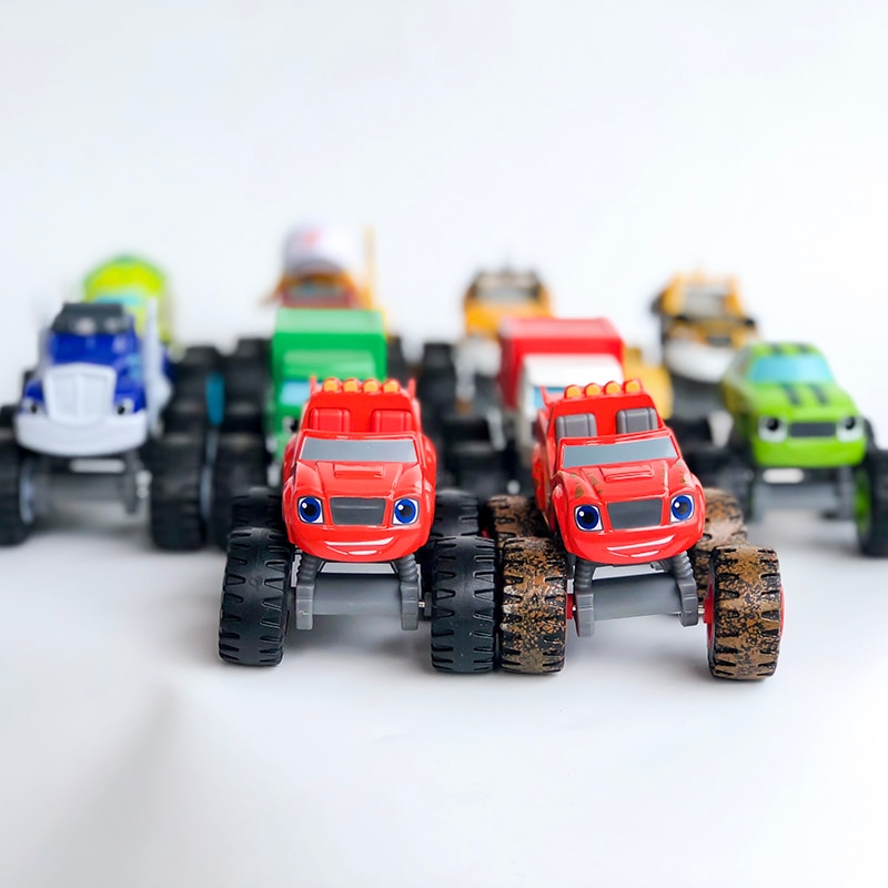 METAL Diecast Blazer Car Toys Russian Miracle Crusher Truck Vehicles Figure Toys For Children Birthday Kid Boy Toys