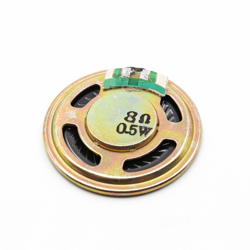 20pcs 0.5W Loudspeaker 36MM 8 Ohms 8R 8Ohm Mini Round Speaker Diameter Thickness 5MM Small Horn Doorbell Speaker