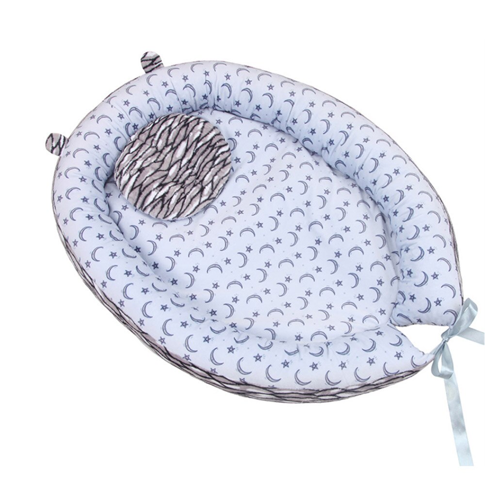 Bebé cuna balancín transpirable hipoalergénica de cama de cuna: Marfíl