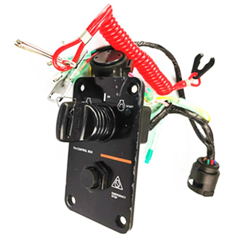 Outboard Single Engine Key Switch Panel for Yamaha 704-82570-12-00 704-82570-08-00 704-82570 704-82570-11-00