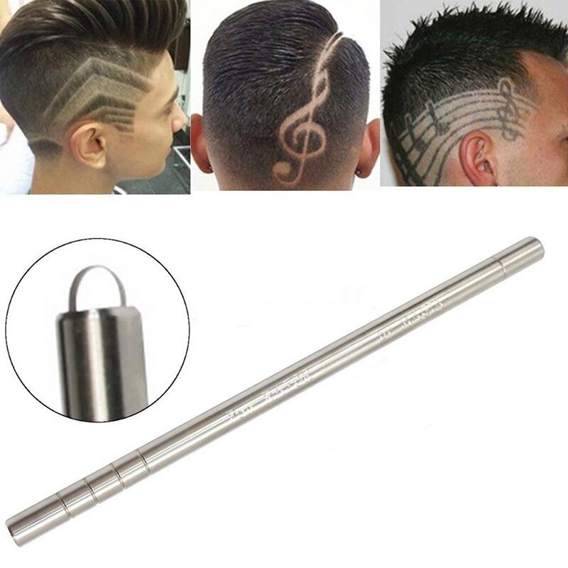 Fry's store nyeste hår carving pen magisk olie hoved hak mand hår raffineret stål barbermaskine pen barber barbermaskine øjenbryn barbering barbering