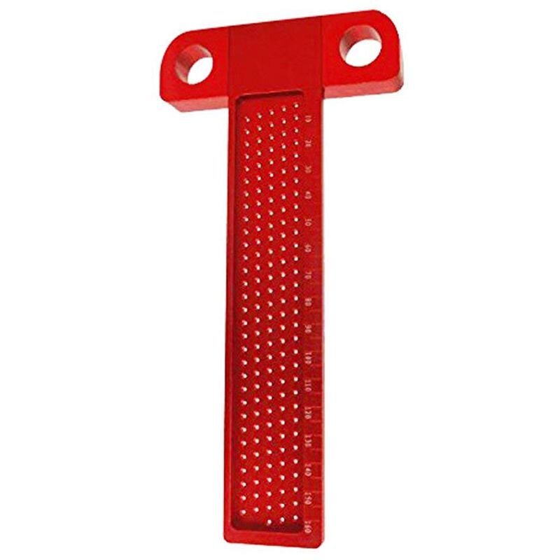 Precision Woodworking T-Square Measuring Tools Scribe Aluminum Alloy