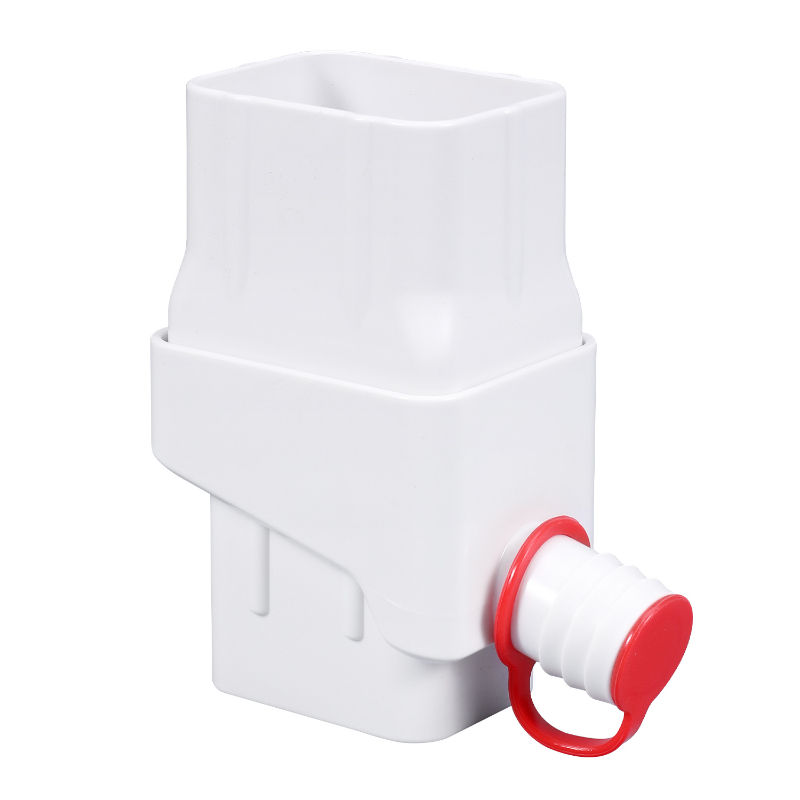 Regenwateropvang Regenpijp Omschakelsysteem Tuingoot Afvoerslangverzamelaar voor regenpijp Water geven Dak Wateroogsten: Default Title