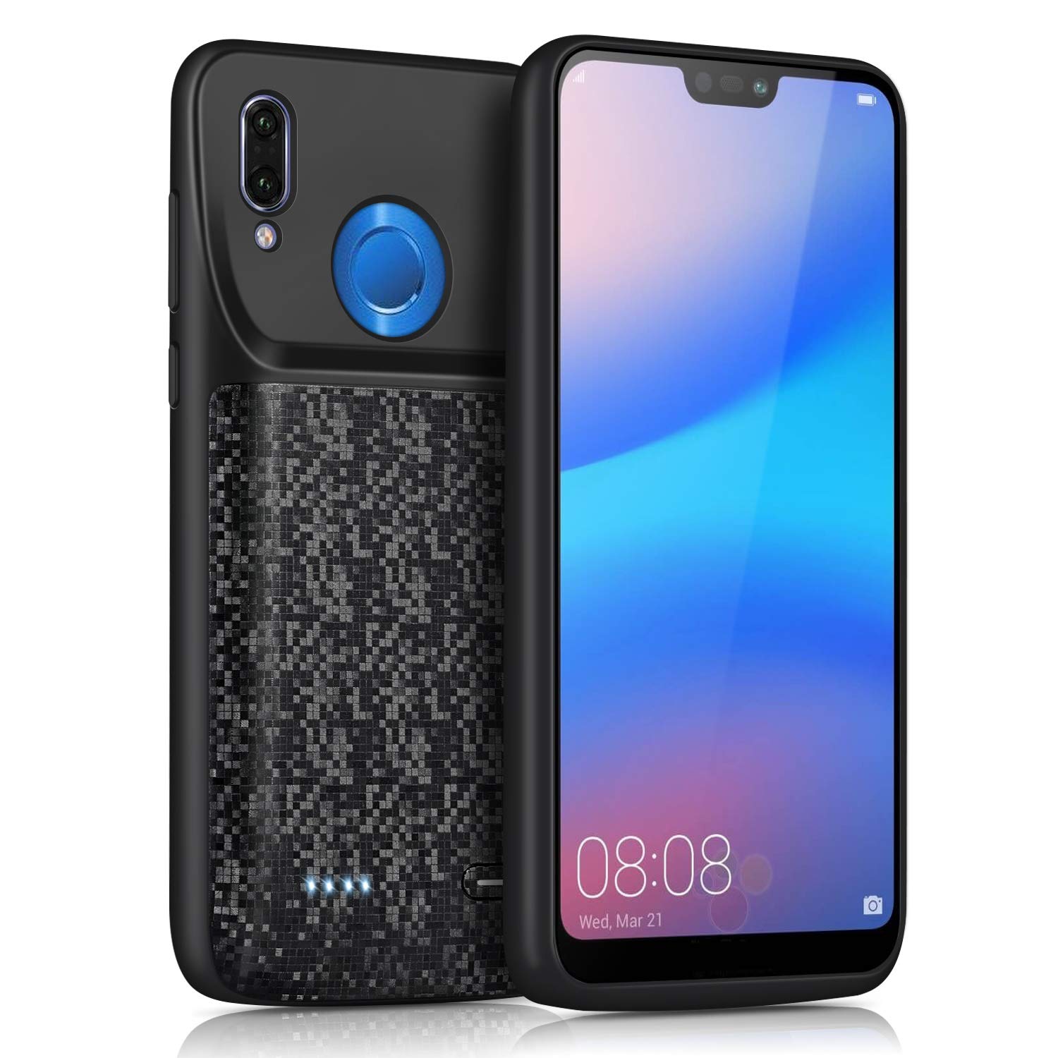 5000mah Shockproof battery charger case For Honor 8 9 10 Lite External charger Cover Backup power For Huawei P30 P20 Lite Pro