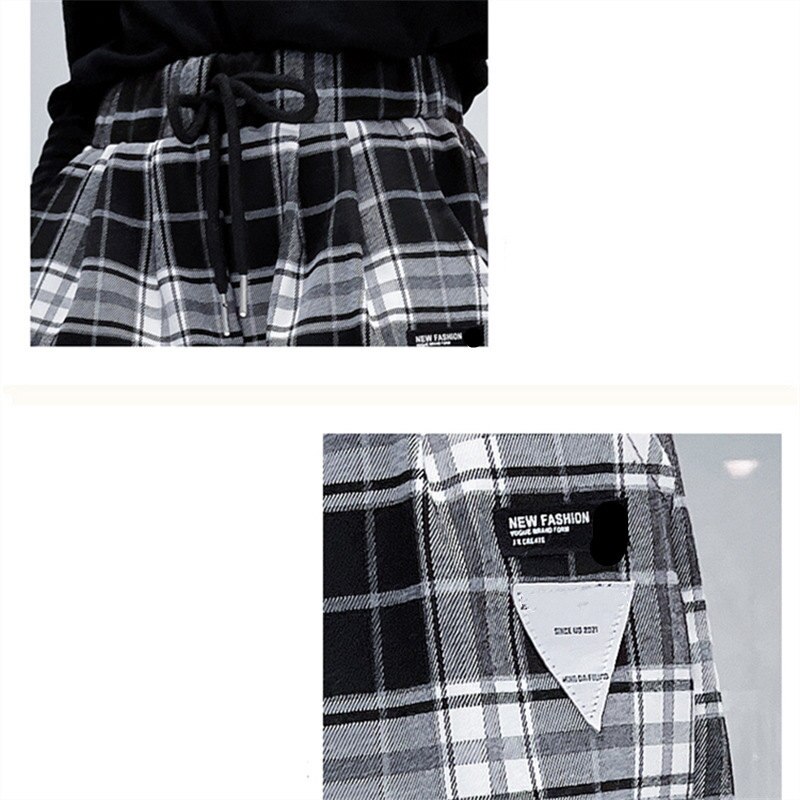 Pantalones a cuadros para niños y niñas, ropa de estilo informal, chándal deportivo para escuela, 6, 8, 10, 12 y 14 años, primavera y otoño