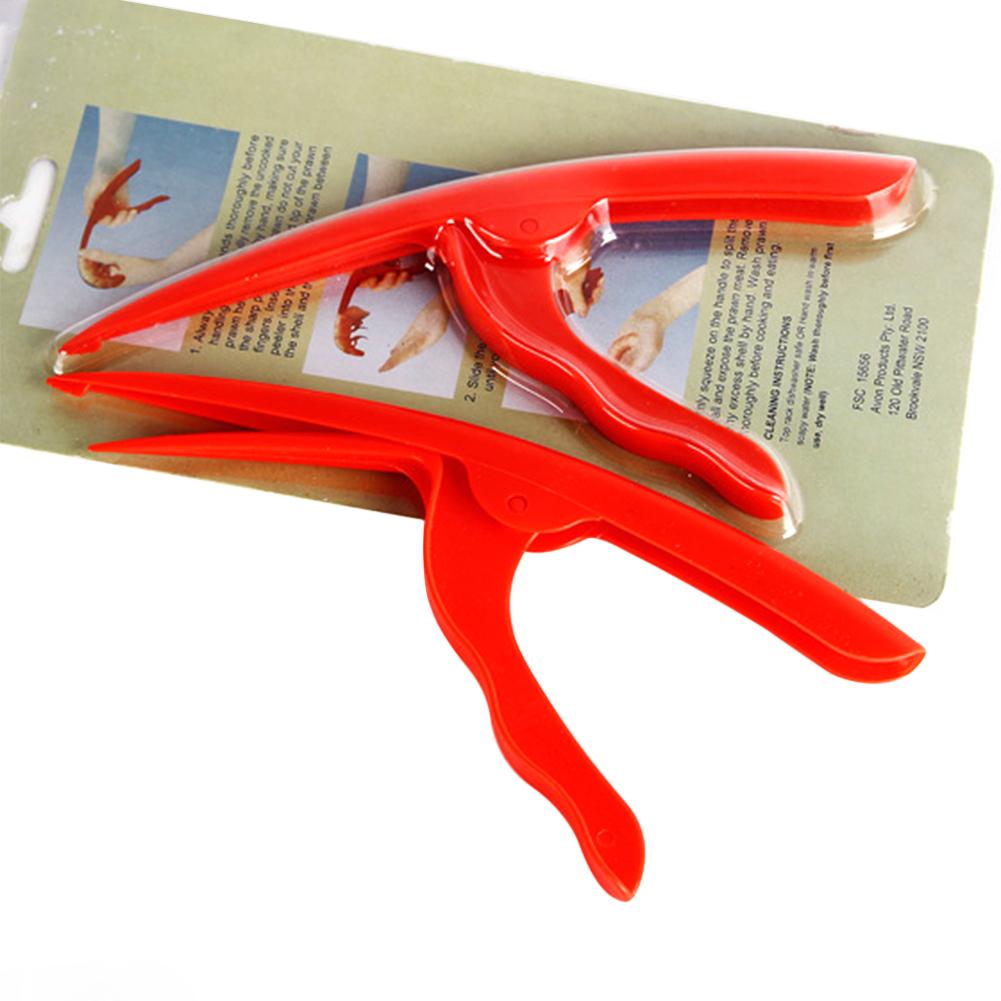 Plastic Quick Shrimp Peelers Deveiners Peel Prawn Shell Seafood Tools Resturant House Kitchen Easy Use Kitchen Gadget: Default Title