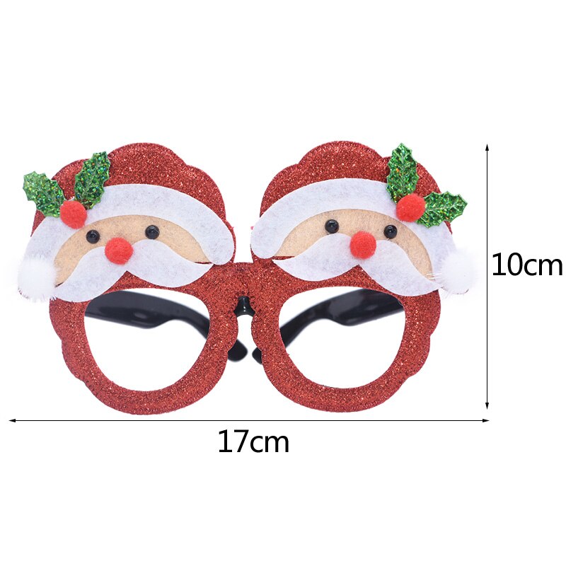 Accessoire de stand Photo joyeux noël, père noël bonhomme de neige, décoration de noël, accessoire à photos pour enfants, masque drôle, fournitures pour fête de nouvel an: G01