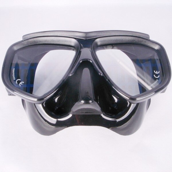 Low profile dive mask black silicone diving mask for adult freediving and spearfishing top watersport equipment snorkel gears