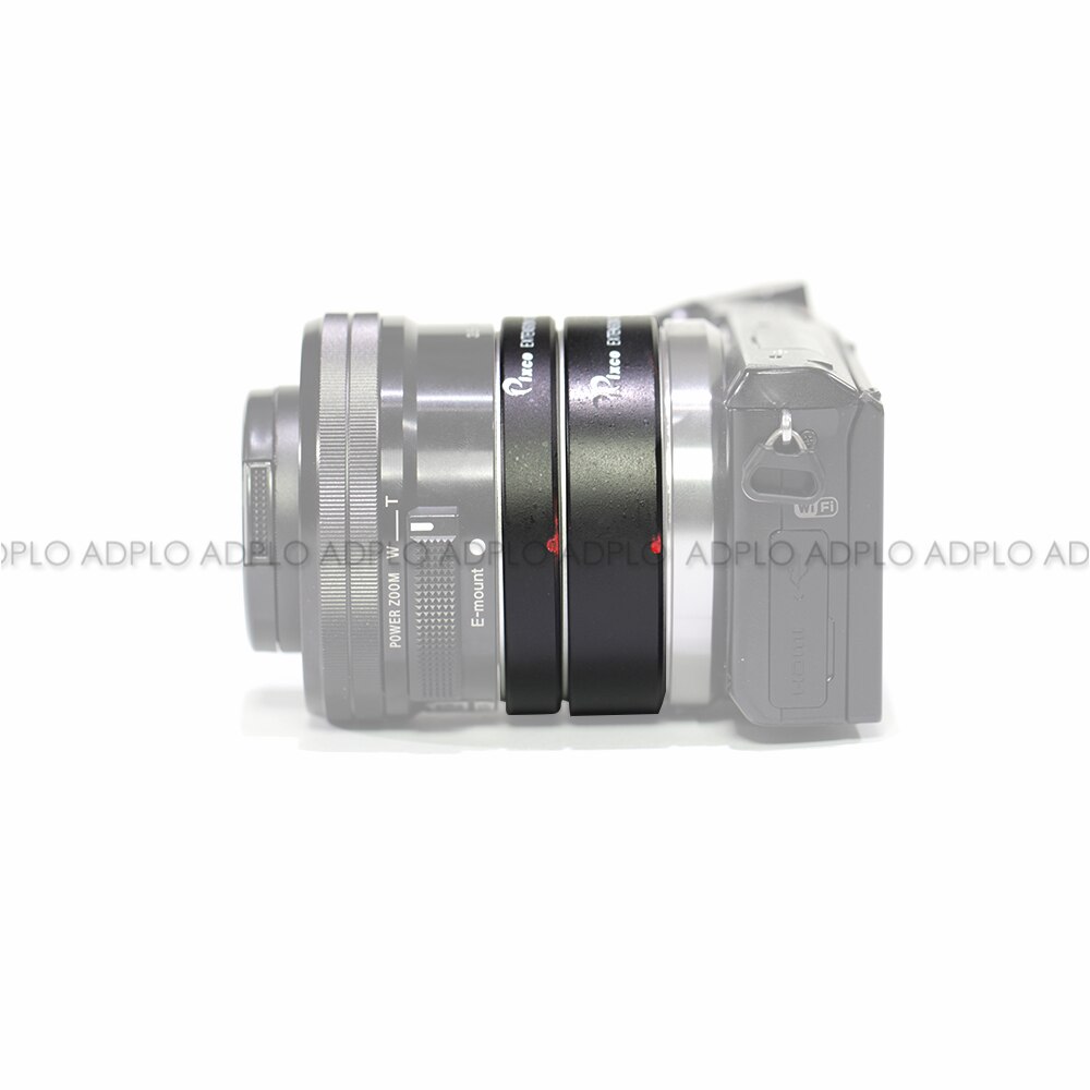 ADPLO Für NEX Auto Fokus Makro Verlängerung Rohr für Sony NEX E montieren Kamera A6500 A6300 A5100 A6000 A5000 A3000 NEX-5T