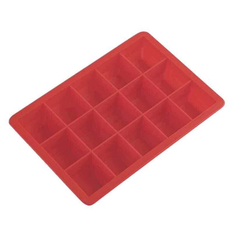 Eis Gitter Silikon Würfel bilden Gelee Macher Küche Werkzeug15 Gitter Silikon DIY Eis Gitter Würfel bilden Creme Tablett Container 1: R