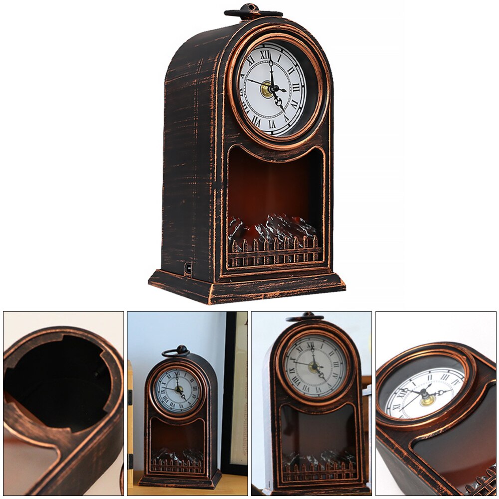 1pc Oil Lamp Shape Lamp Hanging Lantern Props Desk Lamp