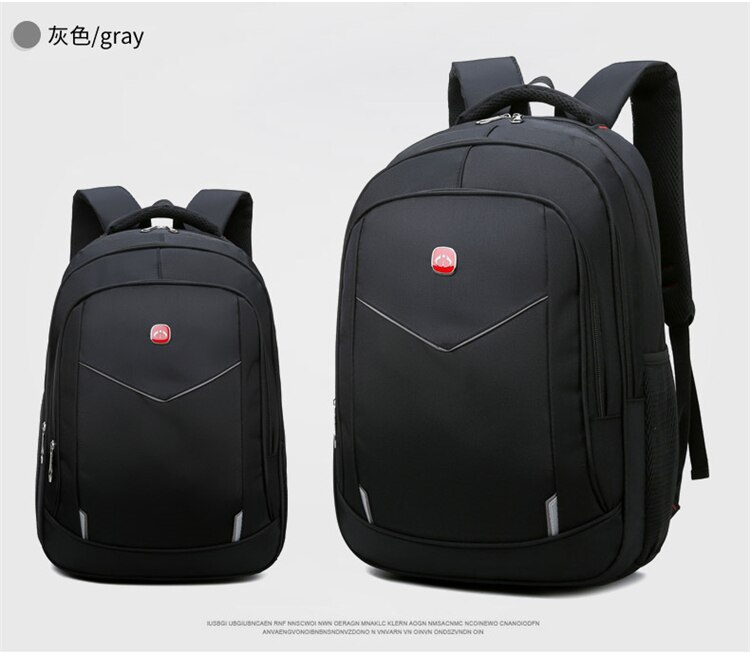 Chuwanglin laptop backpack men waterproof travel backpacks casual school bags mochila hombre male backpacks F11253: Gray