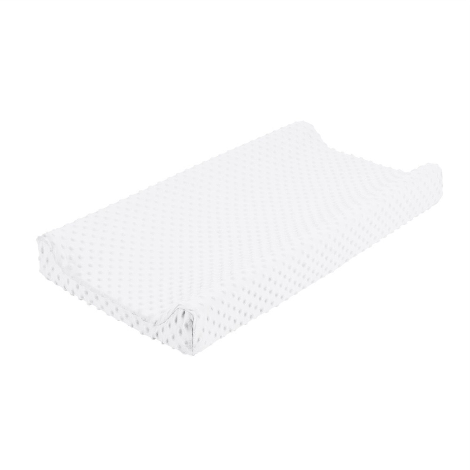 Baby Nursery Diaper Changing Pad Cover Changing Mat Cover Solid Colors Washable Changing Table Cover Baby Care Accessories#p4: white