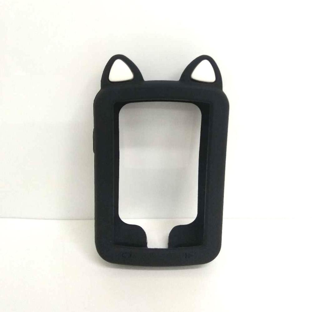 Edge 820, funda protectora de silicona para ordenador de bicicleta, Edición personalizada + Protector de pantalla LCD (para GARMIN Edge820): 820 Baclk