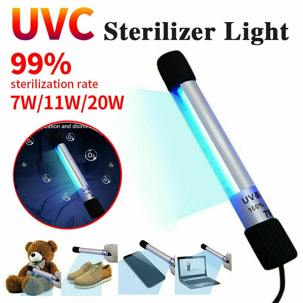 20W 254nm Ultraviolet stérilisateur lampe UV désinfection lumière haute Ozone UVC lampe germicide tuer les germes Virus Ozone lampe