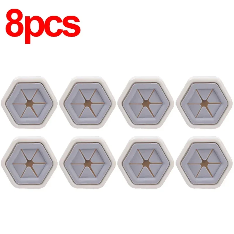 8/1pcs zelfklevende Handdoek Plug Houder Punch Gratis Wandmontage Theedoekjes Badkamer Opslag Haken Rack keuken Vodden Doek Clips: GRIJS