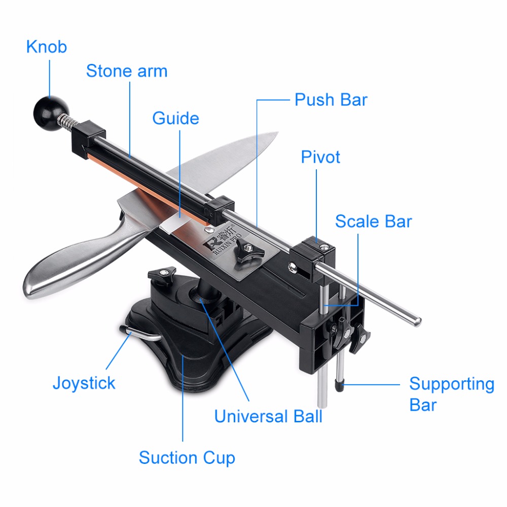 opprinnelig ruixin pro ii knivsliper 2nd kokk knivsliper system pro sliper med 4 brynesteiner