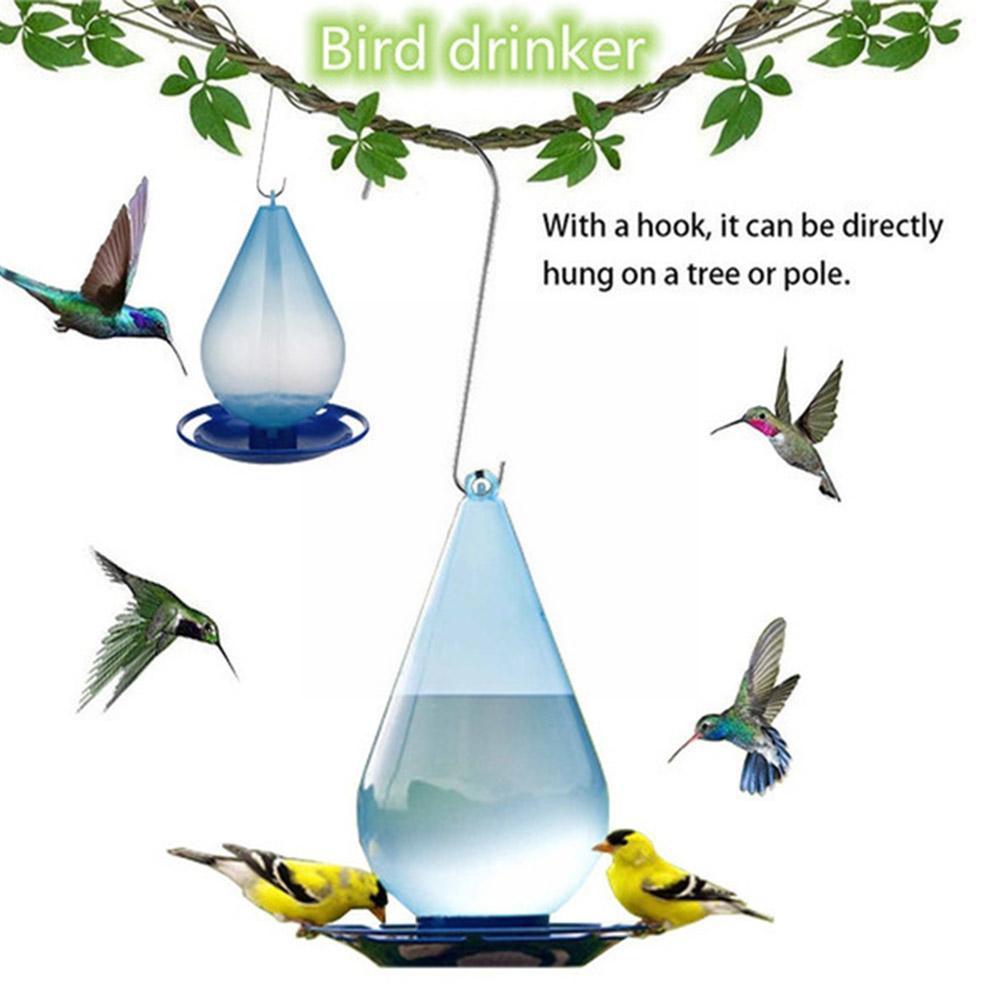 Bird Feeder Automatic Water Dispenser Bird Food Hanging Tools Bird Outdoor Bath Wild Pet Feeder Bird Shape