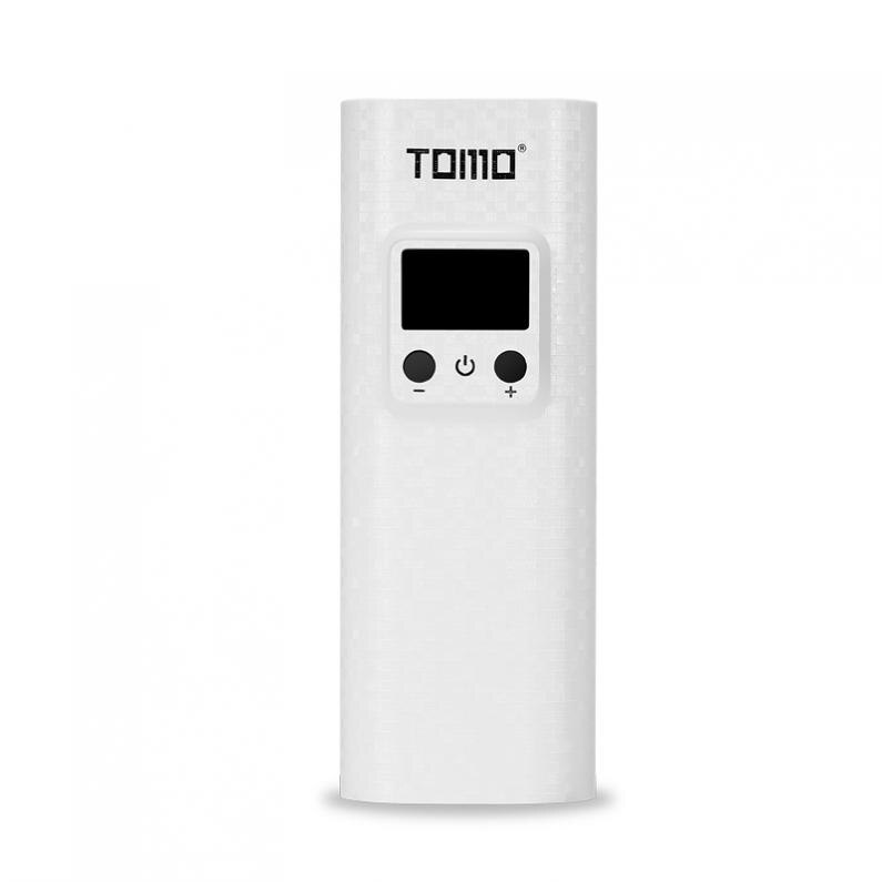 Tomo q2, carregador de bateria portátil, usb, li-ion inteligente, lcd diy, bateria portátil, suporte para o celular 2x18650 baterias para telefone