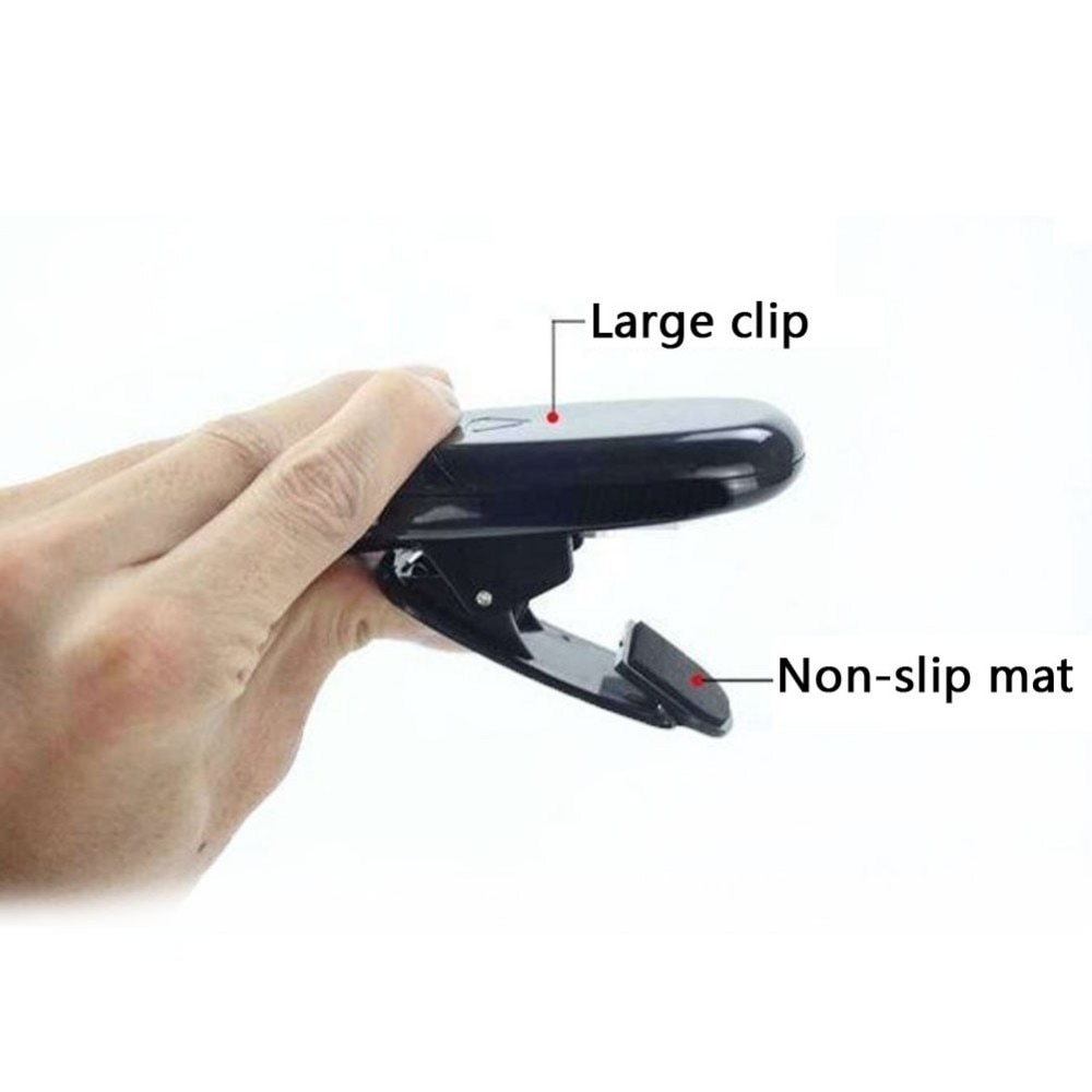 Double Pole LED Reading Light 4 LEDs Adjustable Goosenecks Clip On LED Lamp For Music Stand Book Reading And Piano Laptop Read