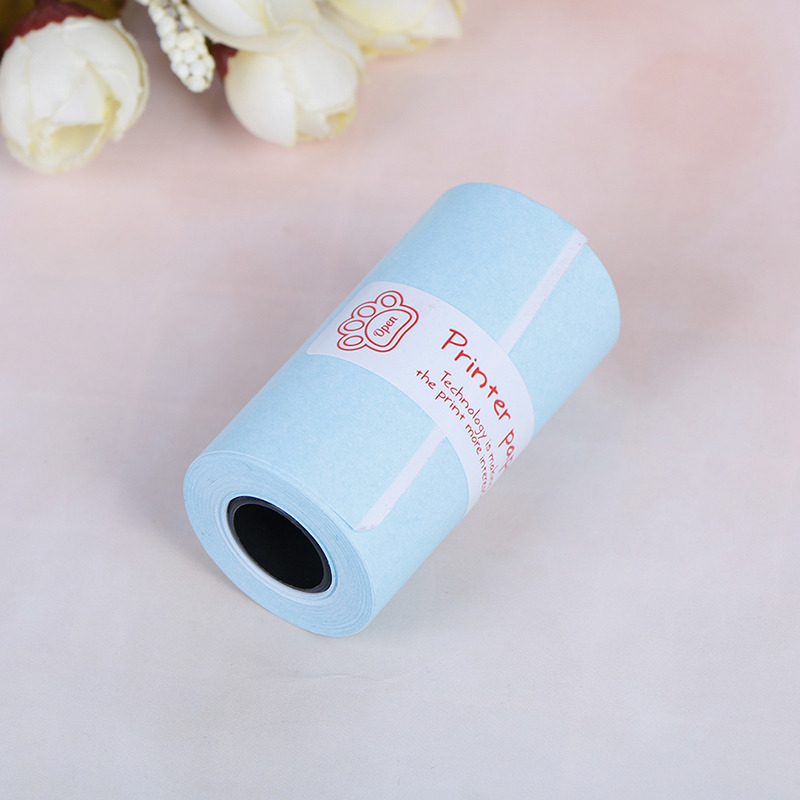 57mm x 30mm Printer Paper Roll Paper Stickers For Pocket Paperang Photo Printer 3 Rolls Thermal Printing
