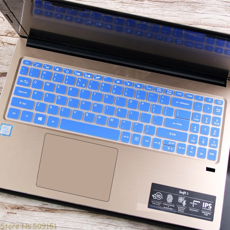 15.6 inch Laptop Keyboard Skin Cover For Acer aspire 5 A515-45 A515-45g A515-45S A515-43 A515-44G A515-54G A515-55G a515-56g: Blue