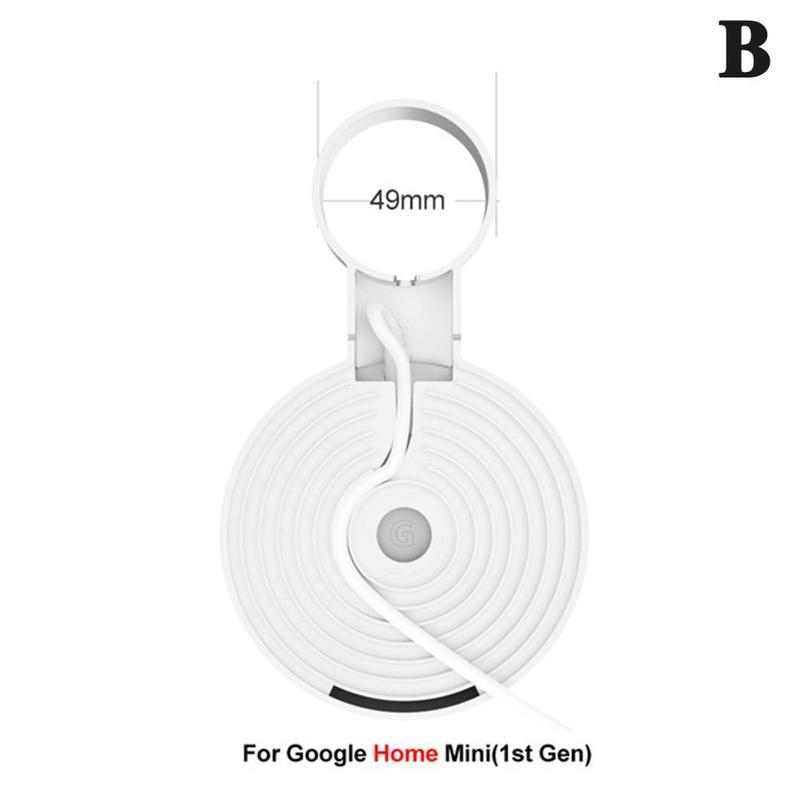 Audio Wall Bracket Suitable for Google Audio Google Nest/home Mini Wall Bracket Generation and Second Generation: white
