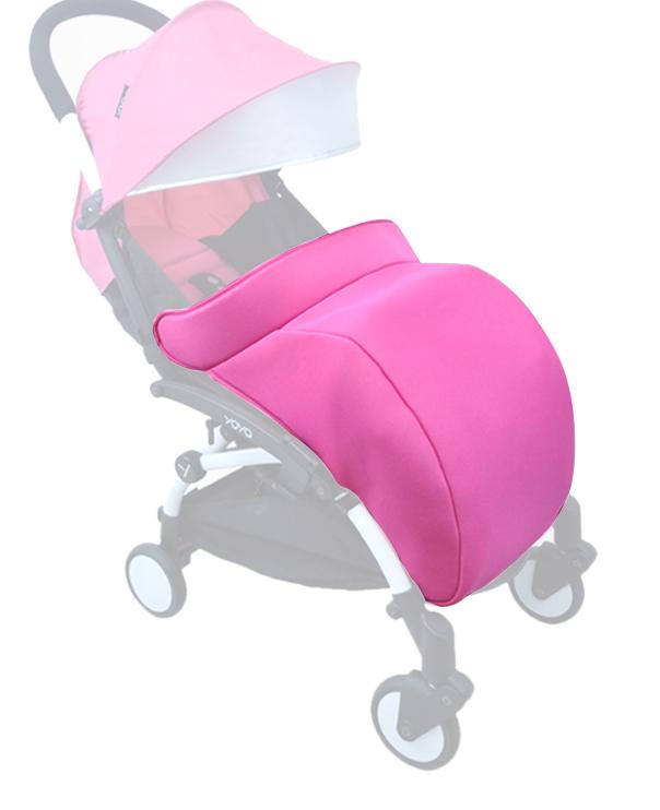 Barnvagnstillbehör varm vindtät duk och varm bomulls barnvagn barnvagn barnvagn barnvagn barnvagn yoya: Rosa