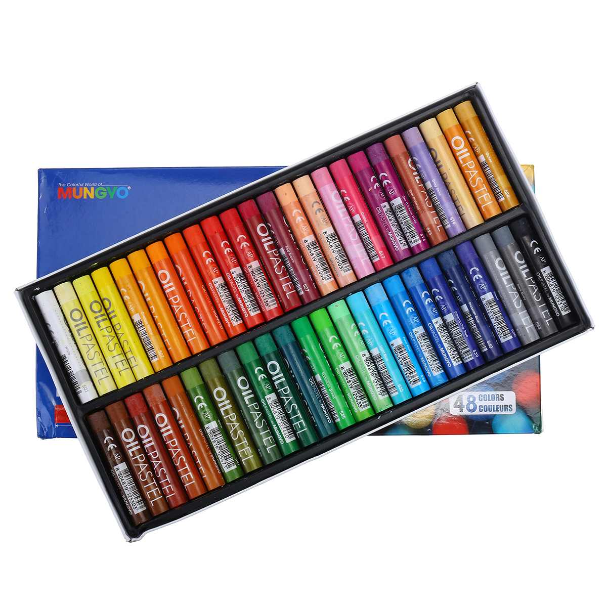 12/24/35/48/72Colors Non-Toxic Crayon Graffiti Soft Oil Pastels for Artist Drawing Pen School Stationery Supplies: MOP48