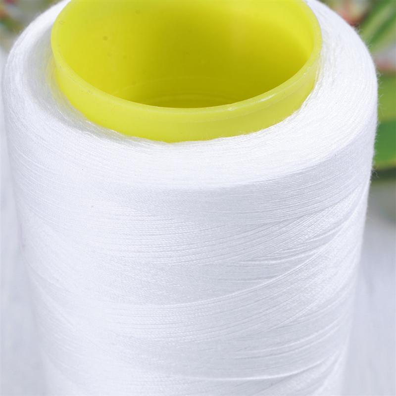 3000 Yards Sewing Threads Sewing Machine Line Overlock Sewing Thread Yard Spools Cone For Quilting Upholstery Beading Drapery