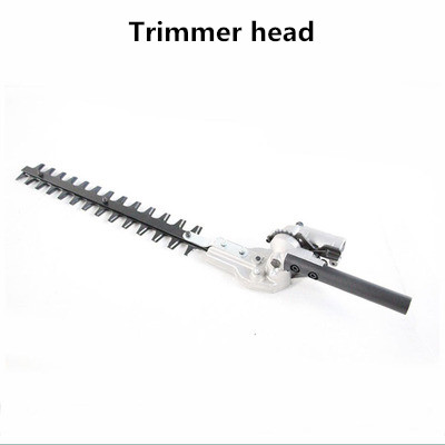 Mini Tine Tuin Cultivator Helmstok Roterende Schoffel Mini Cultivator Pro Plant Machine hoofd 26/28mm 7/9 tanden hoofd onderdelen farm gereedschap: trimmer head