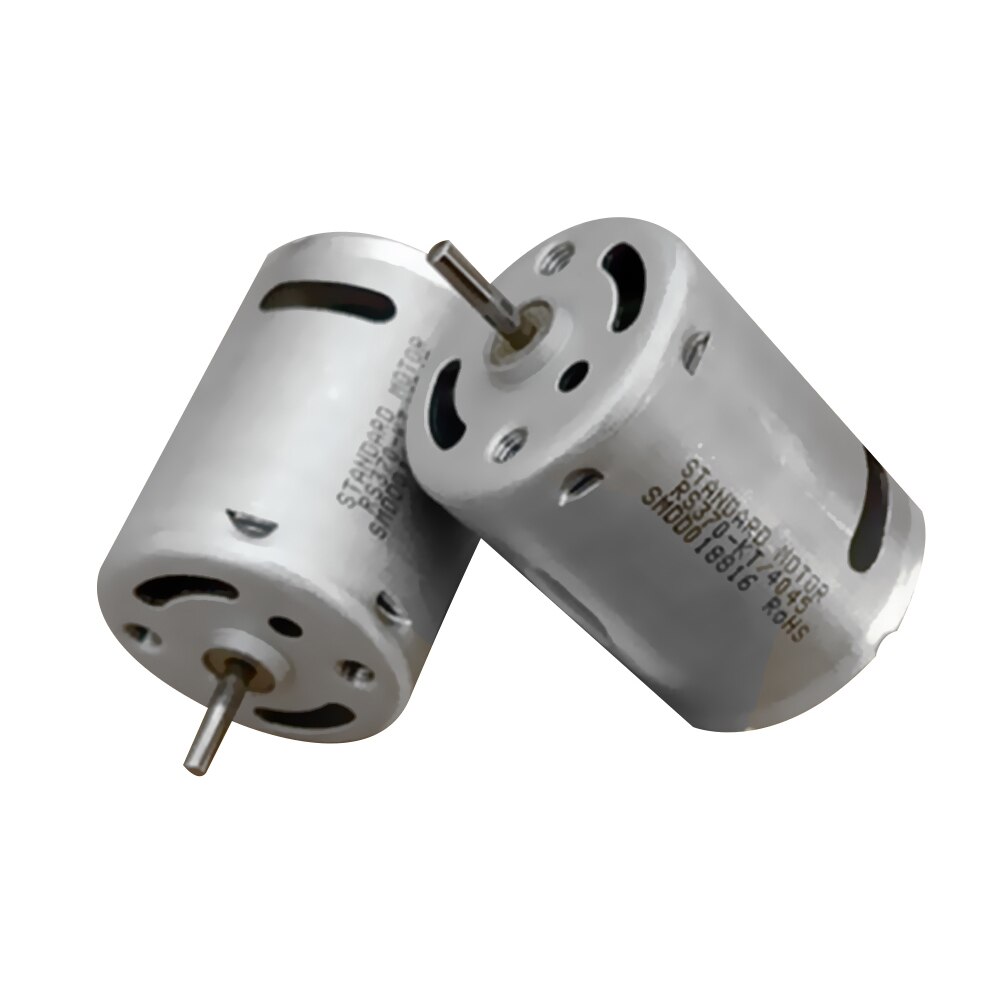 Micro RS370 370, Motor DC 6V, 7,2 V, 9V, 12V, 33600RPM, alta velocidad, potente potencia magnética, maquinaria eléctrica de alto par, 1 ud.