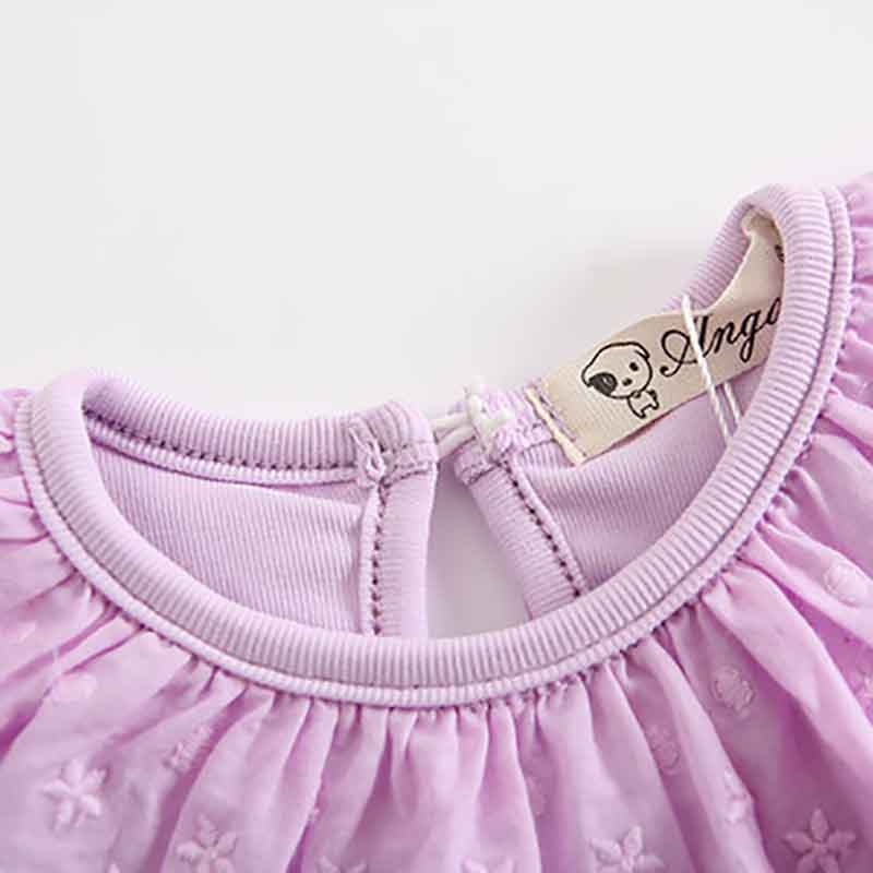 Peuter Baby T-shirt Kinderen Herfst Katoen Turn-Down Kraag Blouse Lange Mouw Sweatshirts Voor Meisjes