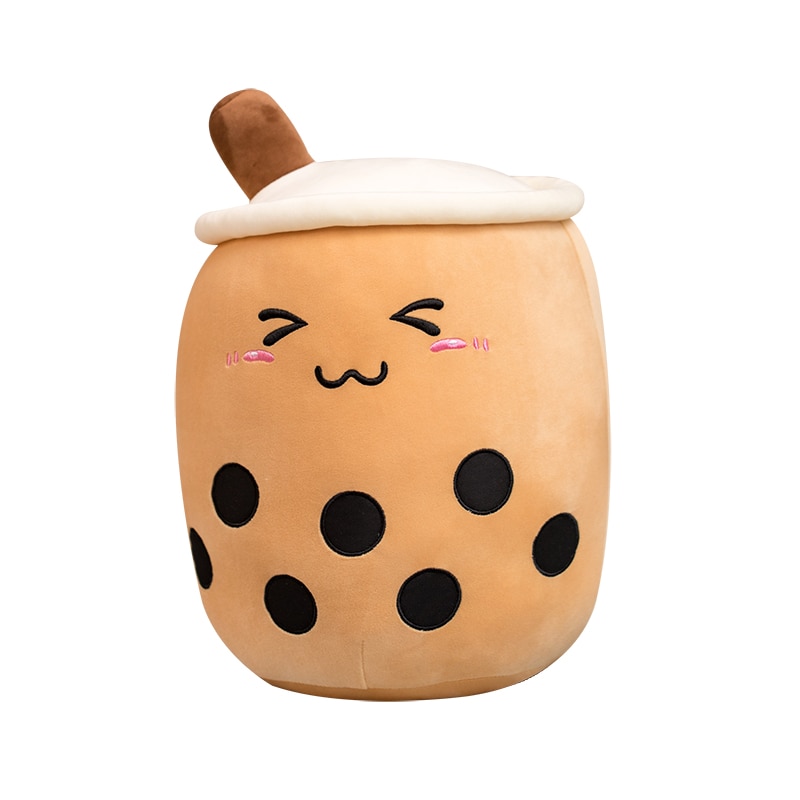 Morsom mat plysj simulering utstoppet tegneserie snack puter pute rekvisitter melk te barn leker bursdag jente valentinsdag