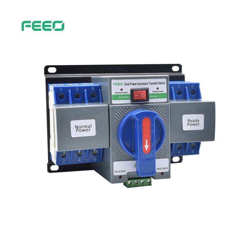 Feeo 3P Handmatige Automatische Overdracht Schakelaar Voor Generator