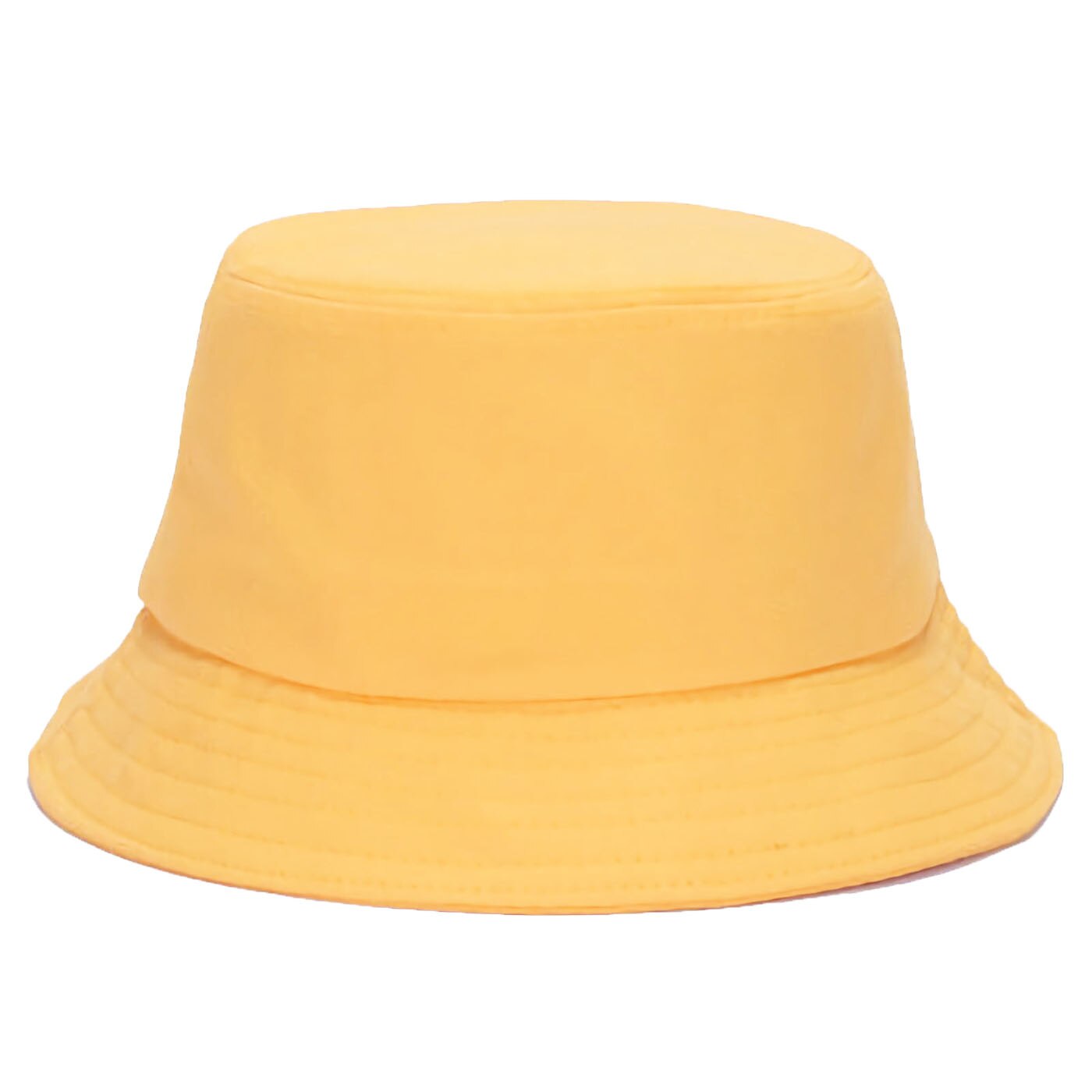 Blå sommerfugl spand hat kvinder udendørs sommer foldbar spand hatte anti-solskoldning fiskeri fisker hatte flad strand sol hat kasket: Gul