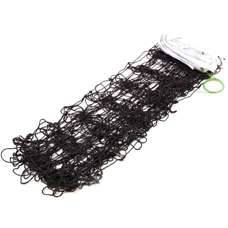 Innendørs utendørs sport volleyball netttrening 9.5 x 1m tennis bærbart hurtigstart sandvolleyballnett universal