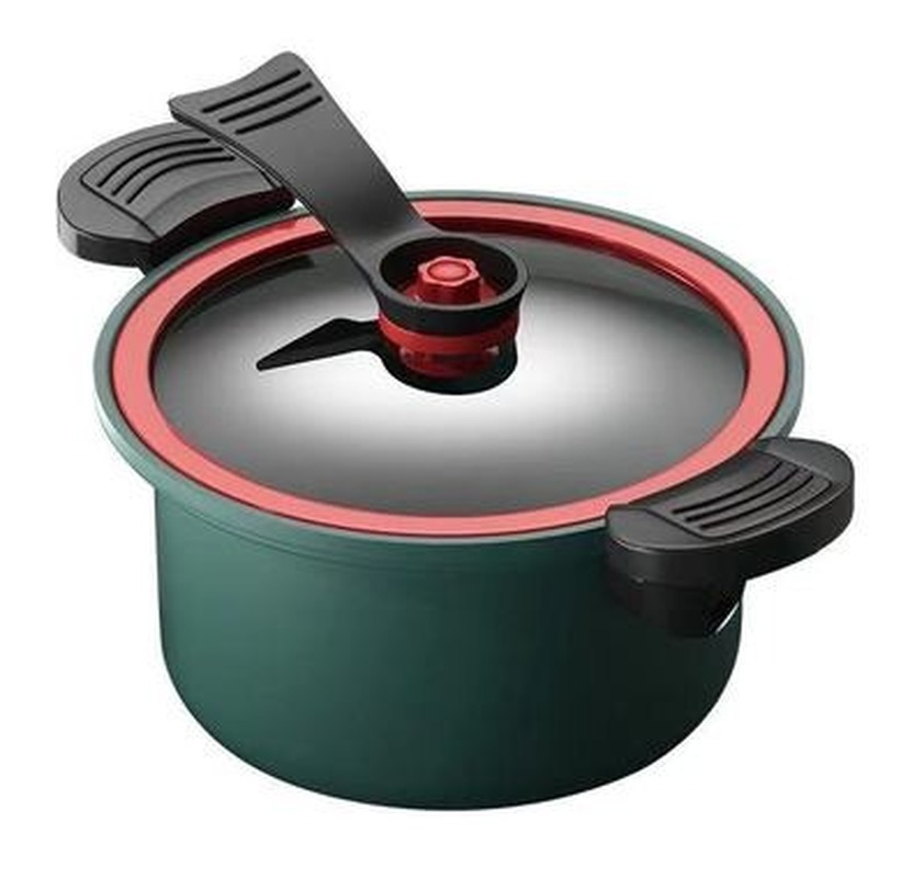 Kitchen Vacuum Micro Pressure Cooker Cookware Soup Meats Pot Gas Stove/open Fire Pressure Cooker Stew Pot, Non-Stick Pot