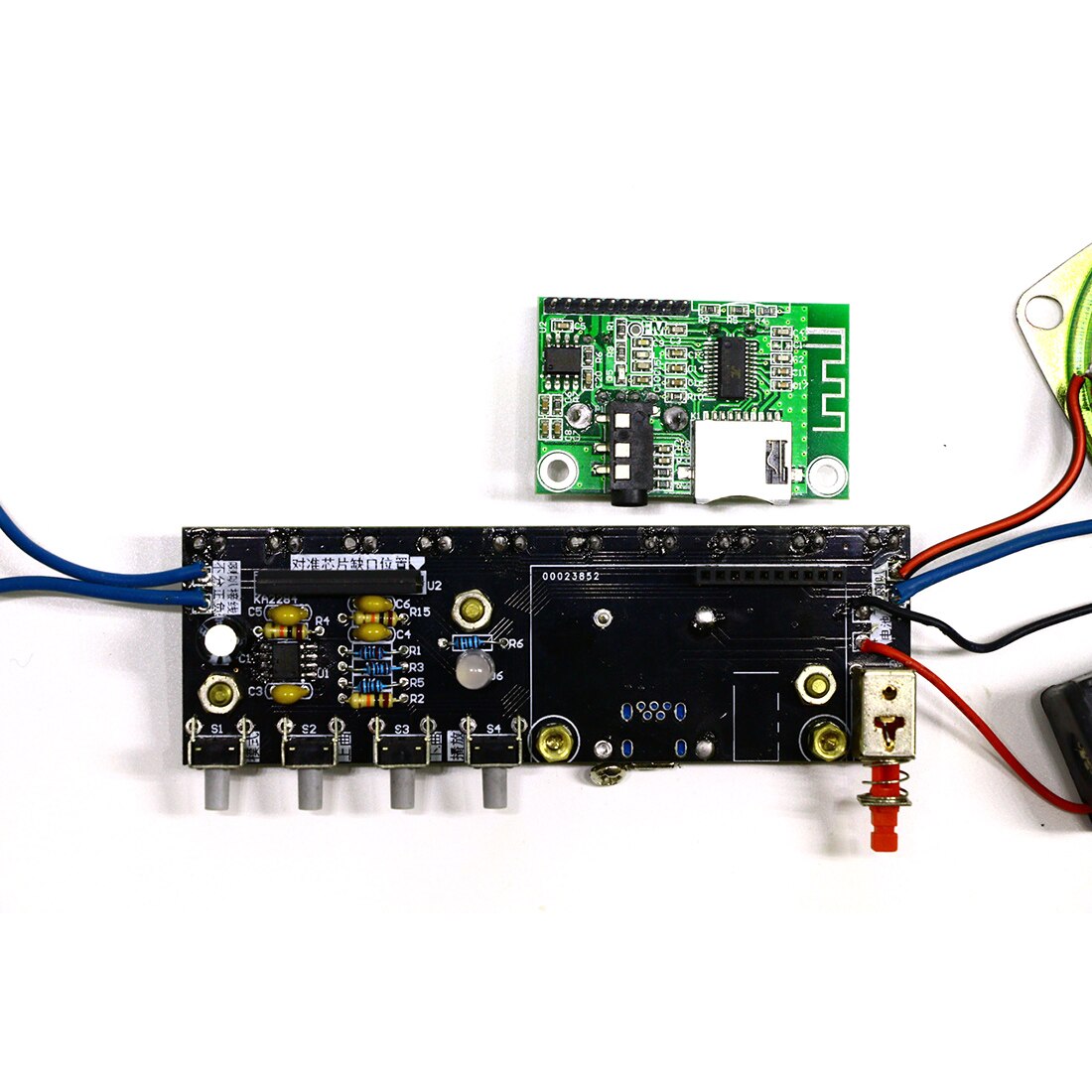 Neue Schweißen Elektronische Groß Teile Mini Elektronische Bluetooth Lautsprecher Kit (Fernbedienung, Bunte Ändern, USB Power Supply)