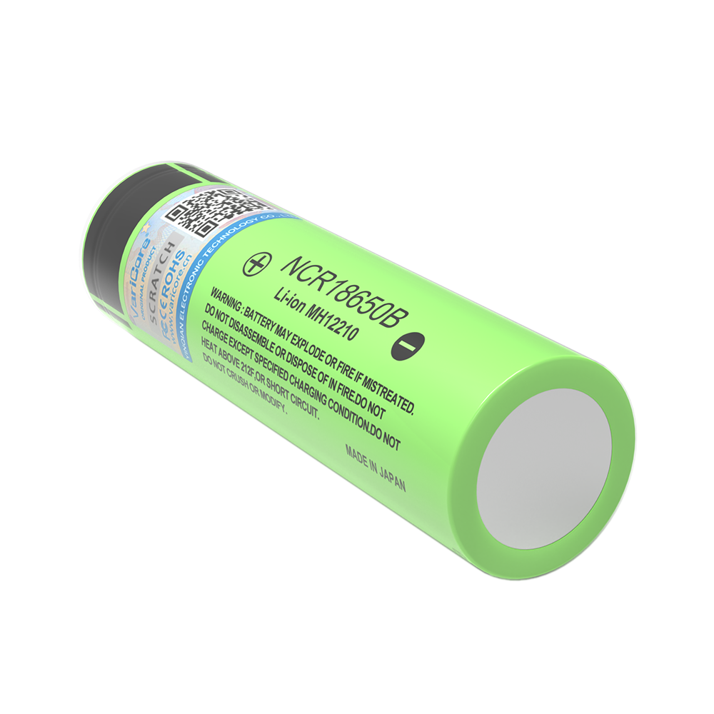 VariCore NCR18650B 3,7 V 3400 mAh 18650 Lithium-Akku mit Spitze (keine Leiterplatte) für Taschenlampenbatterien