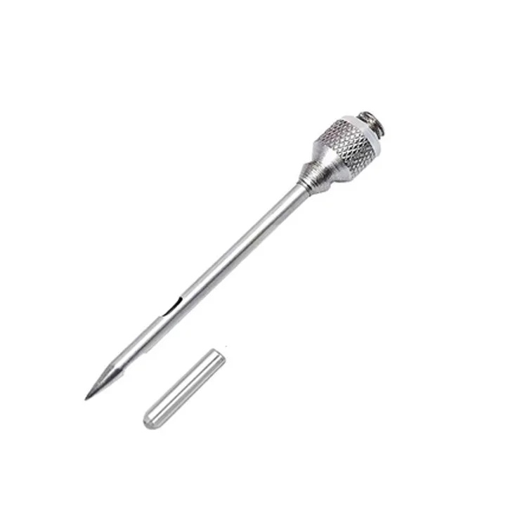 Vlees Injector Spuit Met 3 Marinade Injector Naalden voor BBQ Grill Turkije Injector Kit Marinade Smaak Injector: GRIJS