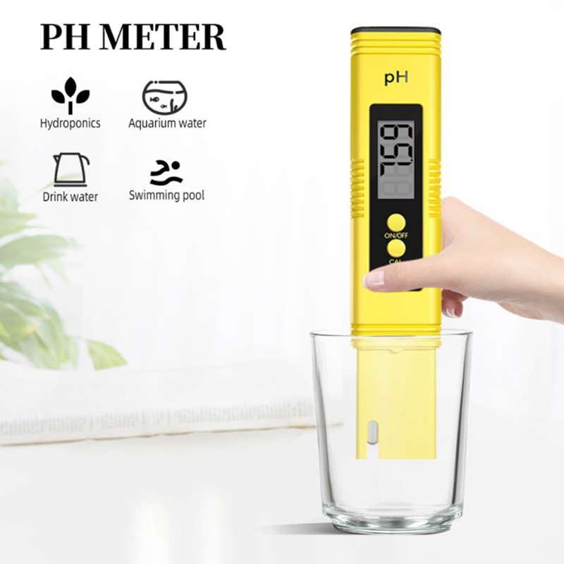 Digitaalinen ph-mittari, tarkka lcd-akvaariovesihappo-ph-testeri, uima-altaan analysaattori