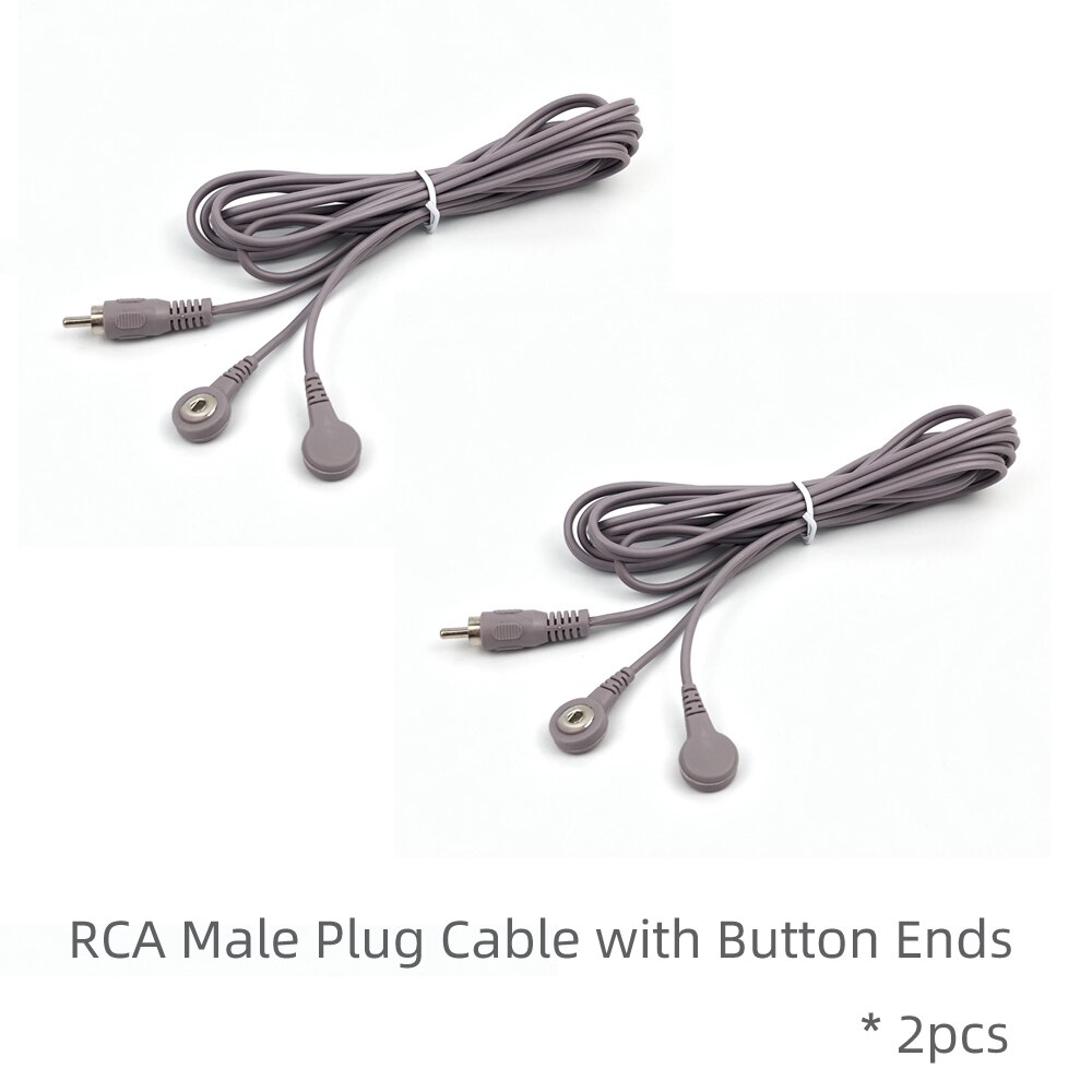 EMS Magische Handschoen met 1.5M Knop Kabel Elektriciteit Geleidende Gezicht Body Massage Golves Huid lifting Aanscherping Tool: Rood