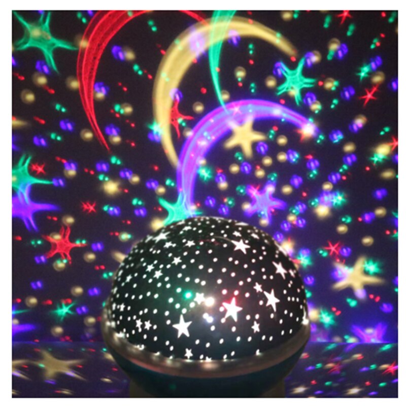 LED Projector moon Lamp starry Rotating Night Light star light Romantic USB Lamp For Children Kids Baby Bedroom Nursery