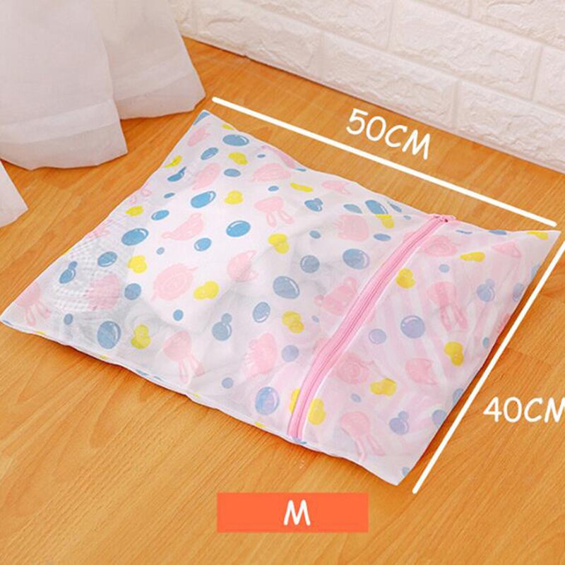 3 Size Polyester Mesh Laundry Bag Polyester Washing Net Bag For Underwear Sock Washing Machine Pouch Clothes Bra Bags