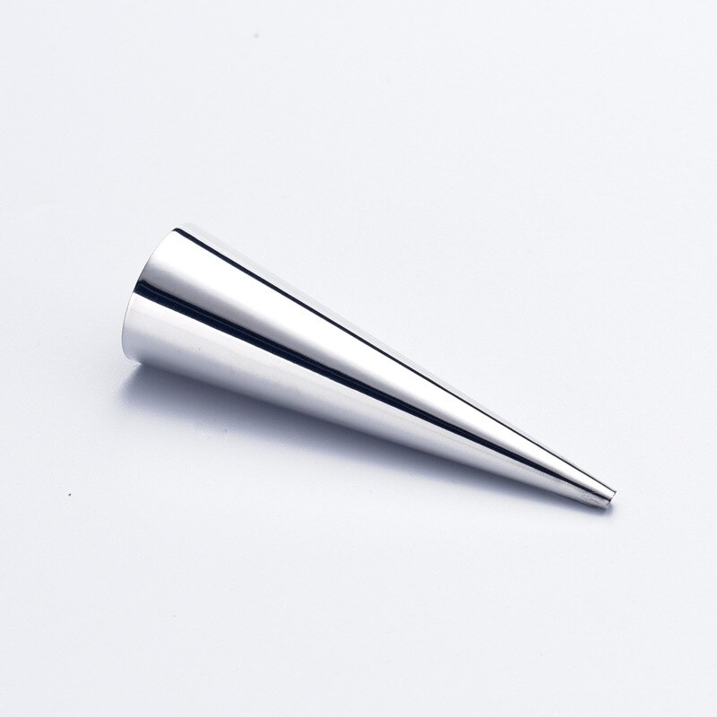 5pcs Baking Cones Stainless Steel Spiral Croissant Tubes Horn bread Pastry making Cake Mold baking supplies kitchen accessories: S5pc