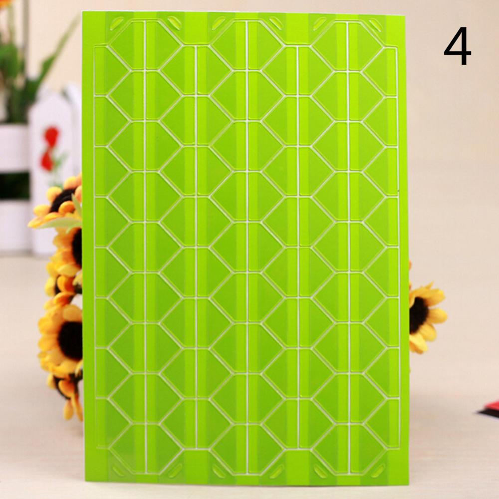 Self-adhesive Card Photo Corner Stickers PVC Paper Book corner sticker decor scrapbook Poster album essential Stickers: green