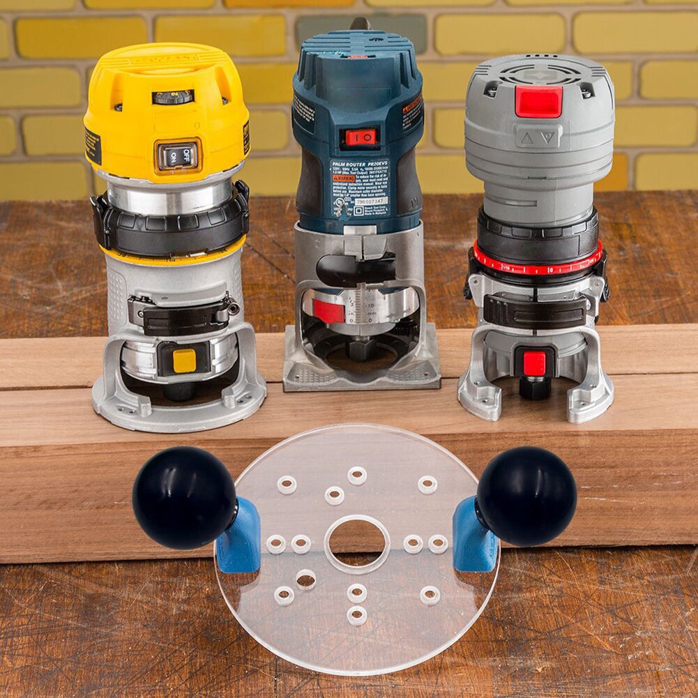 Router Base Handles Palm Tool Accessories Woodworking Milling Engraving Slotting Machine Base