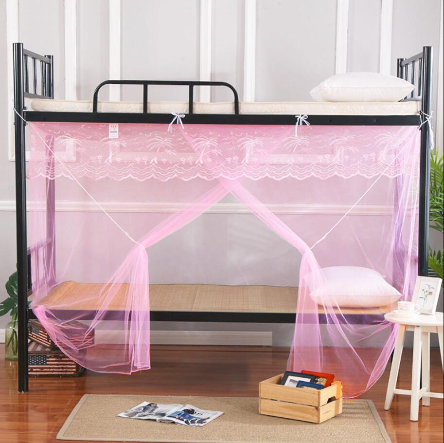 Stapelbed Klamboe Kinderkamer Beddengoed Rits Vierkante Klamboe Zomer Anti-Muggen Fysieke Muggenmelk F8430: 3 / 150x200cm